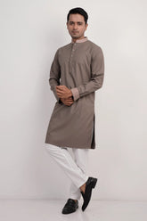 Men Premium Panjabi (Cedar Brown)